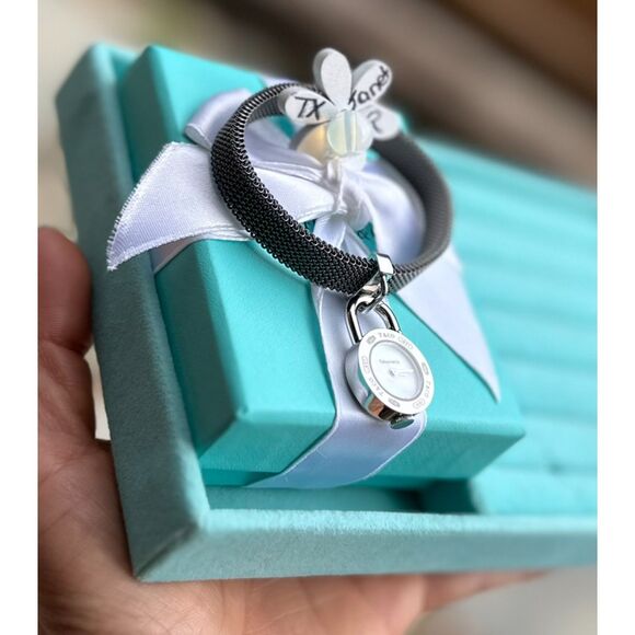 Tiffany & Co Stainless Steel Mesh Stretchy Bracelet ONLY - Picture 3 of 4